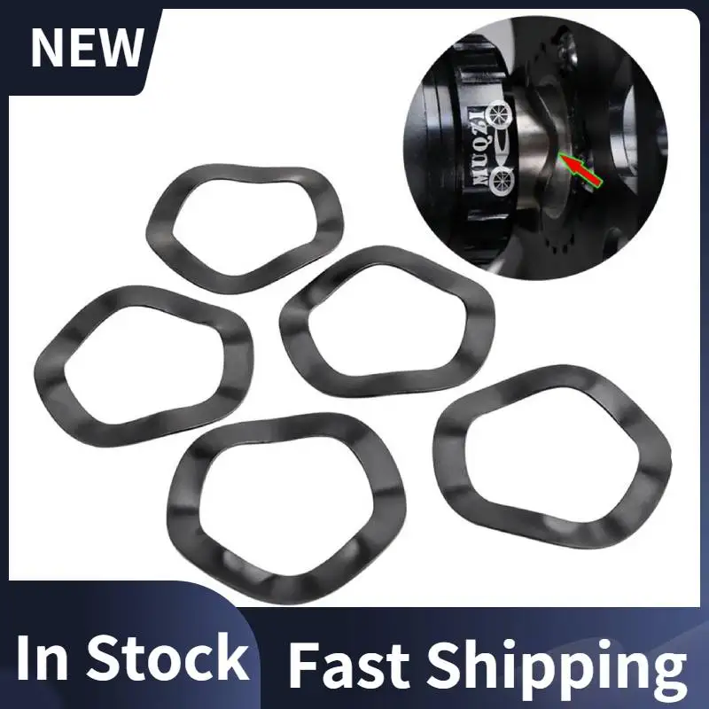 

5Pcs Crankset Shaft Washer Bb30 Pf30 Bb386 Bottom Bracket Adjust Washers 24mm 30mm Wave Washer Mountain Bike Parts