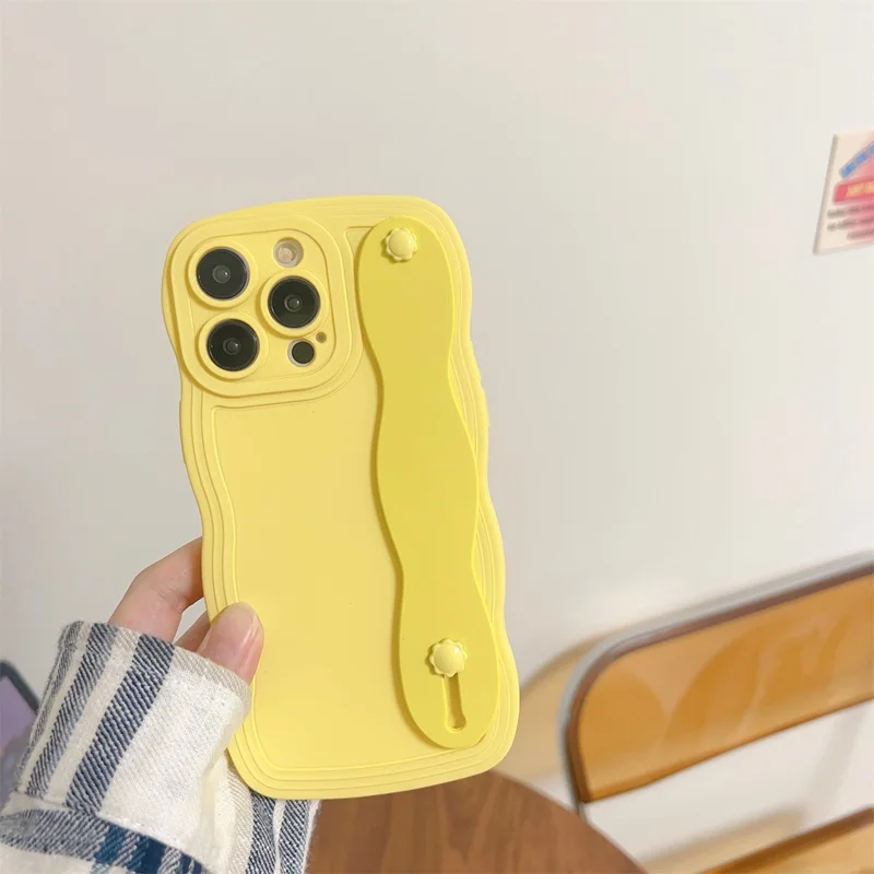 Волнистый ремешок на запястье чехол для телефона Samsung Galaxy M62 M54 M14 M13 M23 5G M22 M32 M42 M31 M21