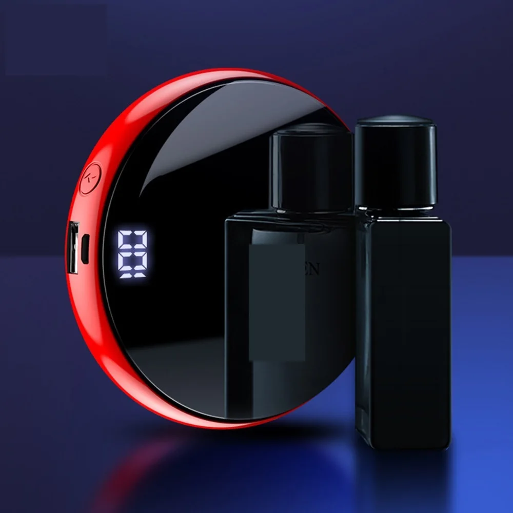 

Power Bank 20000mAh Power Bank 10000mAh Mobile External Battery Dual USB Mirror Portable Charger Powerbank For Xiaomi
