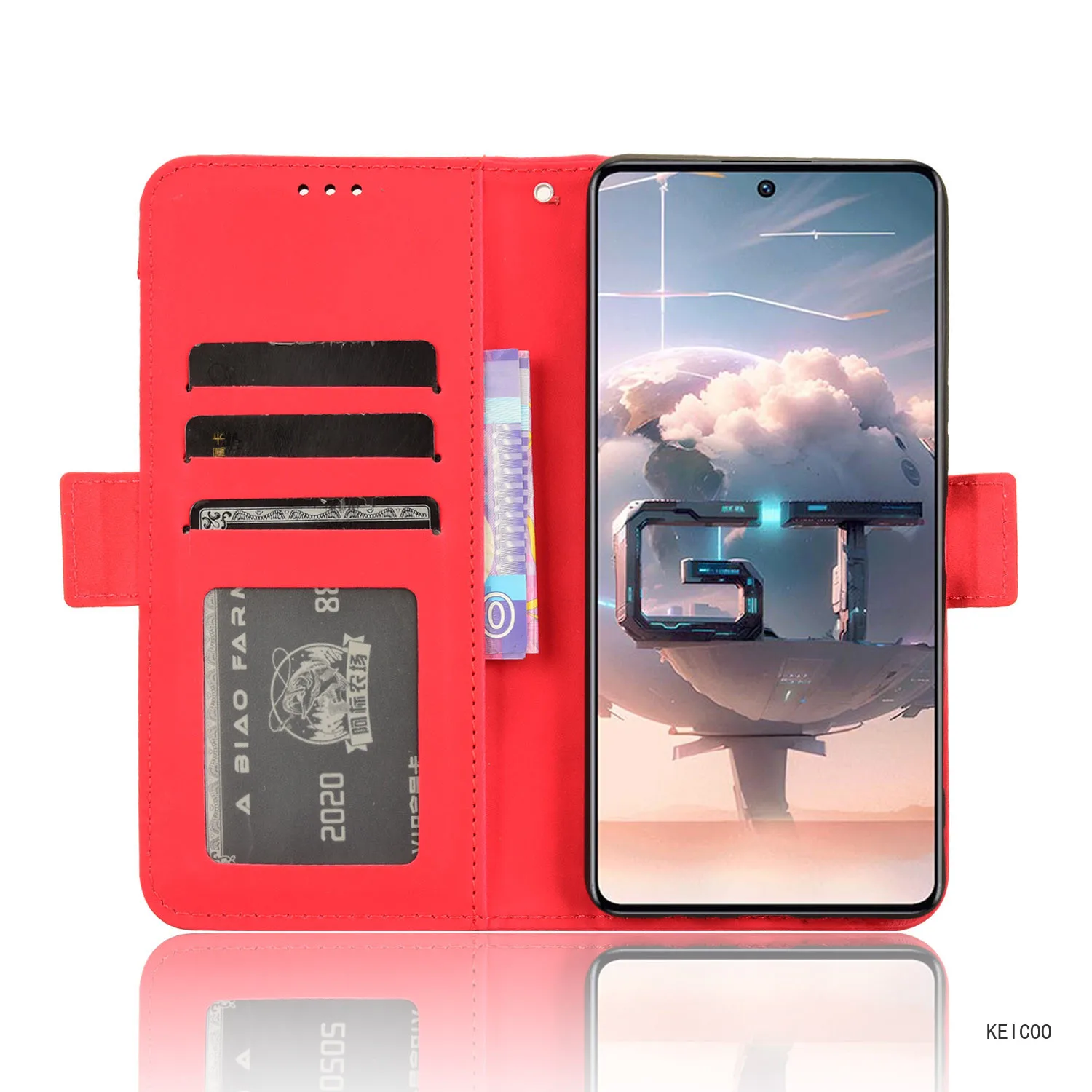 Однотонный кожаный чехол для Infinix GT 10 Pro GT10Pro X6739 роскошный чехол-кошелек с