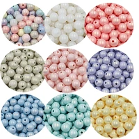 20pcs 10mm acrylic round beads for jewelry making diy necklace bracelet handmade accessories loose balls spacer beads