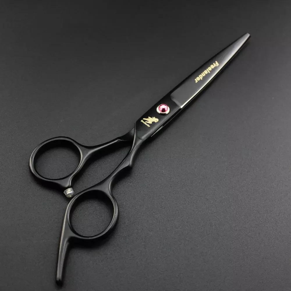 

6.0 Professional Hairdressing Black Cut Hair Scissors Hair Trimmer Set Cutting Thinning Shears Scissor Hair Clipper
