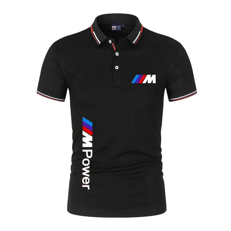 

Быстросохнущие мужские и женские рубашки, новинка 2022, дышащие рубашки поло, деловые повседневные топы с коротким рукавом, футболки с лацкан...