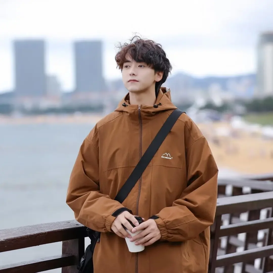 Осенняя новая стильная мужская рабочая куртка Cityboy в японском стиле свободная