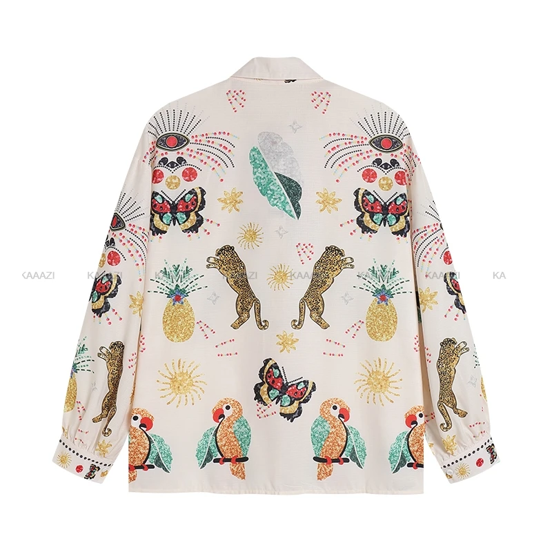 Повседневные женские брюки с тигровым принтом два комплекта из 2 предметов