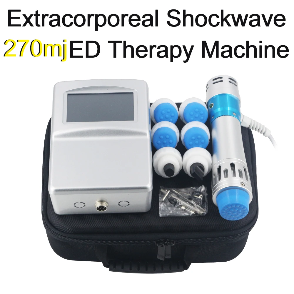 

270MJ Extracorporeal Erectile Shockwave Therapy Machine For ED Treatment Shoulder Pain Relief Shock Wave Device 2022New Massager