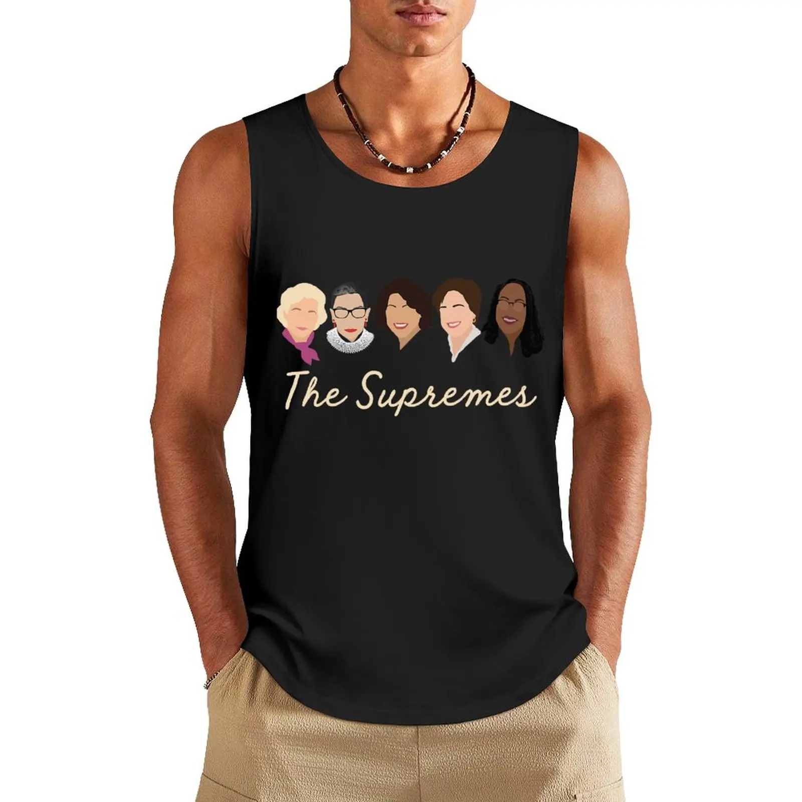 THE SUPREMES Ketanji Brown Jackson SCOTUS RBG Sotomayor Meme Майка футболки без рукавов для мужчин