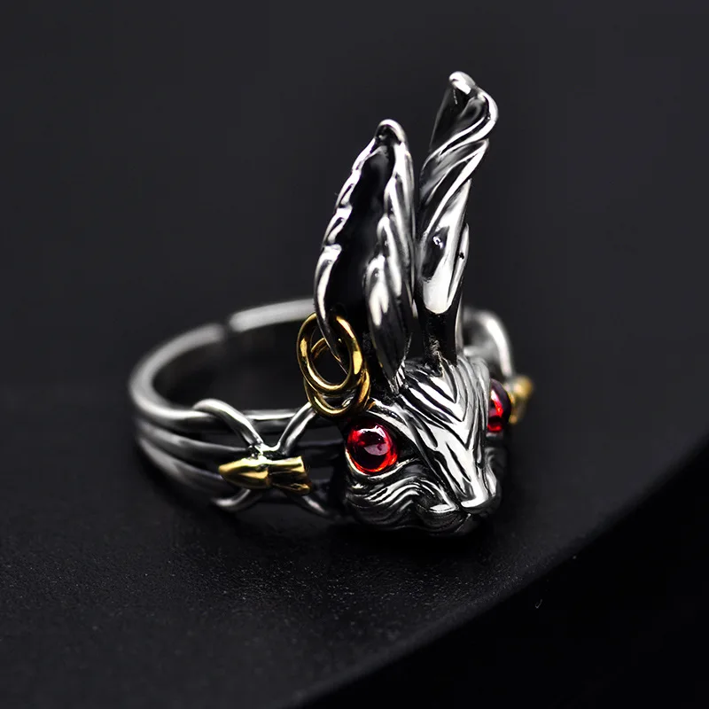 

Silver Rings for Men 925 Women Rings Vintage Rings Handmade Opening Silver 925 Jewelry Free Shipping Valentines Day Gift SQR-001