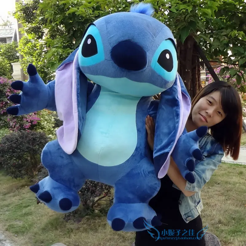 

90cm Disney Lilo & Stitch Giant Big Stitch Kawaii Plush Toy Doll Disney Stuffed Figure Pillow Birthday Gifts Toys for Children