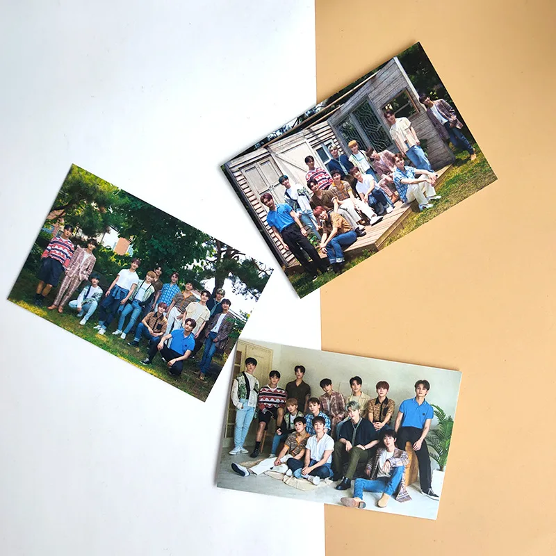 

3pcs/set SEVENTEEN Photocard Kpop Group Collection Photo Cards LOMO Card for Fans