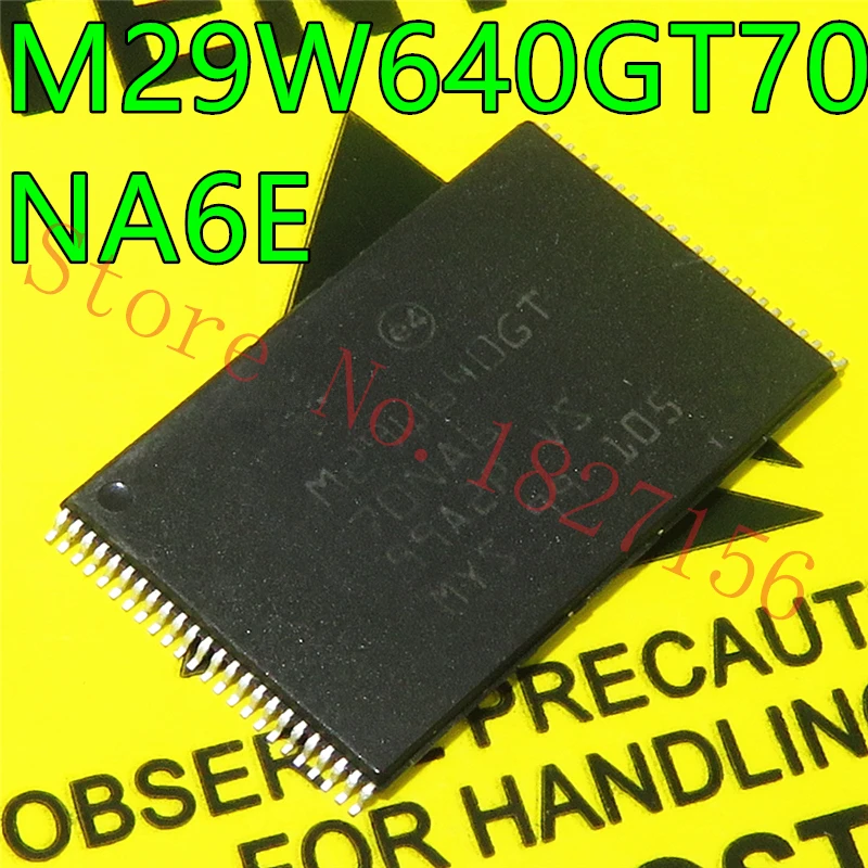 Оригинальная флэш-память M29W640GT70NA6E 64 Мбит (8 Мб x8 или 4 Мб x16, страница) 3 в