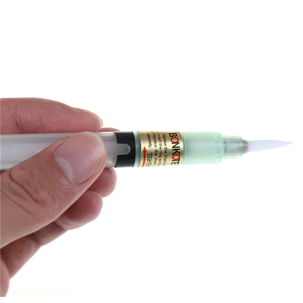 

Flux Pen PCB Soldering Solder Tool Welding Flux Pointed Pen Applicator Brush Head No Clean BON102 For PC Board IC Pins