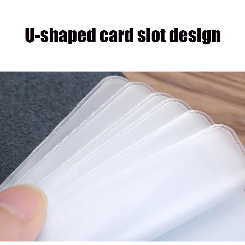 Men's Card Case Real Cowhide Multi-card Position Business Card Holder Large Capacity Compact Card Holder Vintage Card Case