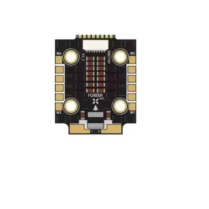 Фото VivaCS1pcs/F4 Mini 128K 45A BL32 4-в-1 ESC 20*20мм M3 3-6S BLHeli32 DShot150/300/600/1200/MultiShot/OneShot для FPV-гонок №3