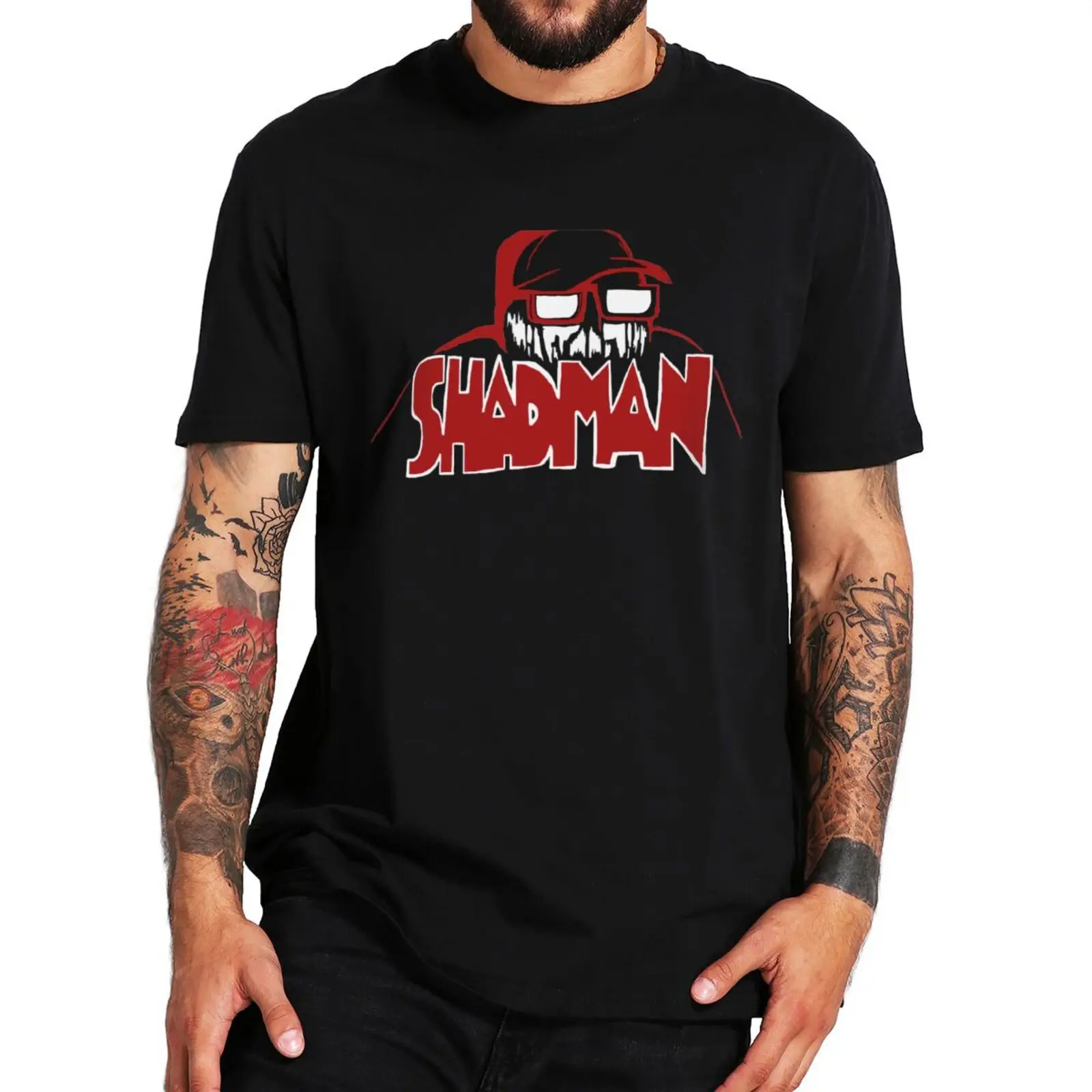 

Shadbase Shadman T Shirt Adult Humor Gift Men Clothing EU Size 100% Cotton Unisex Summer O-neck T-shirts