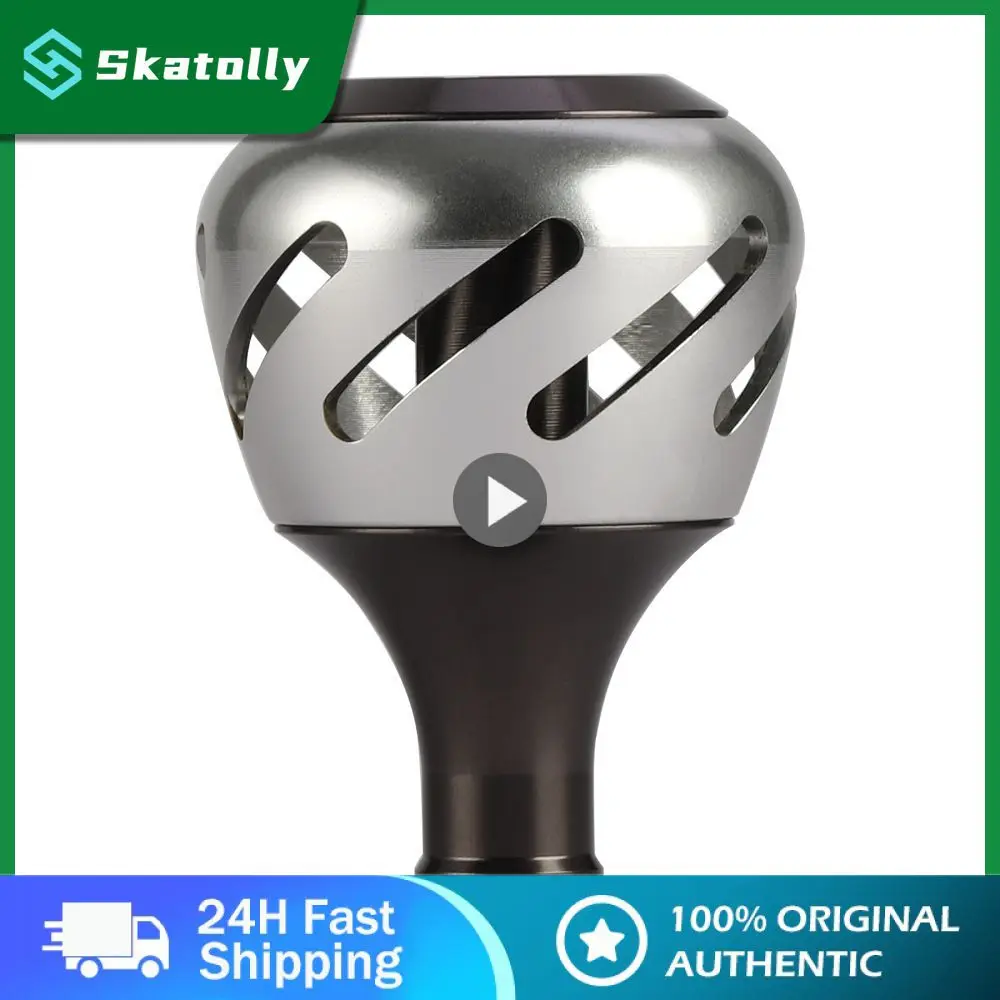 

1~6PCS EKFan 30 35 40MM Aluminum Alloy Fishing Reel Handle Knobs for 1000-5000 Bastcasting Spinning Reels Fishing Tackle