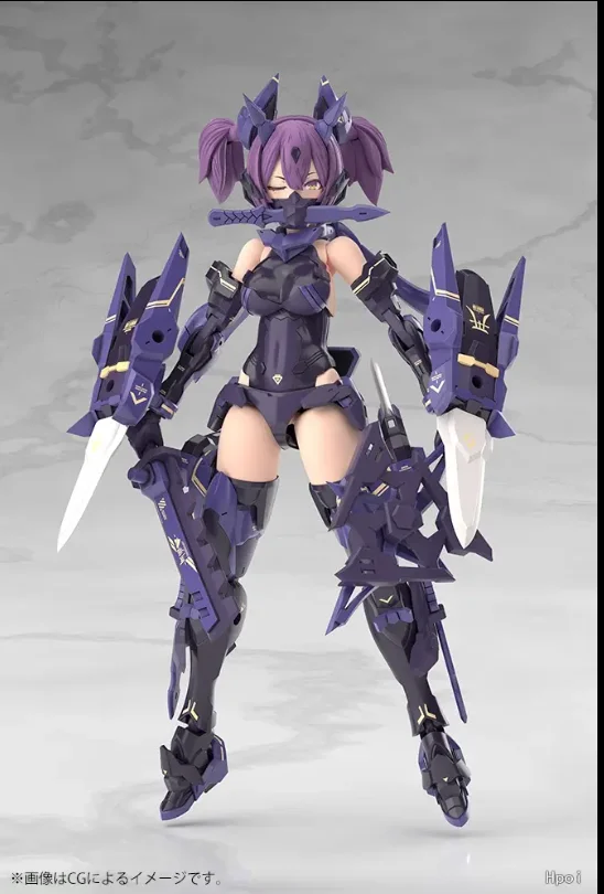 Фото Фигурка KOTOBUKIYA Goddess Device Choura Ninja Pivot Shadow в одежде, масштаб 1/1, модель, игрушка, подарок №5