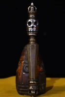 6 tibetan temple collection old tiantie skull head dorje vajra phurpa magic weapon amulet pendant town house exorcism