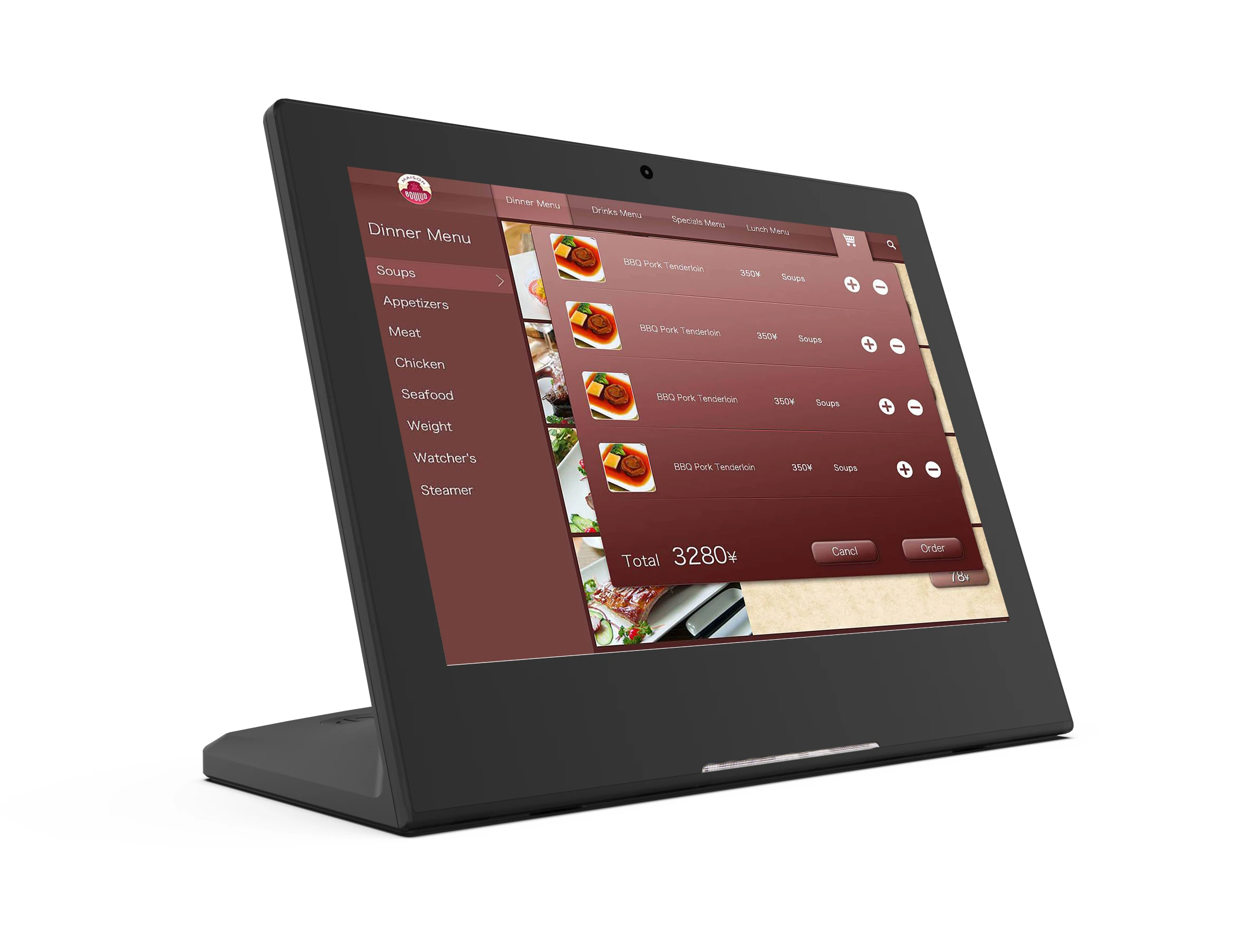 

Customized APK supporting android 8.1 all in one rk3288 16GB memory NFC POE tablet pc 10 inch