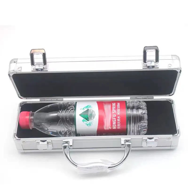 

Aluminum Alloy Tool Box Equipment File Box Potable Toolbox Suitcase Storage Boxes Cosmetic Case Sponge Makeup Organizer Tools