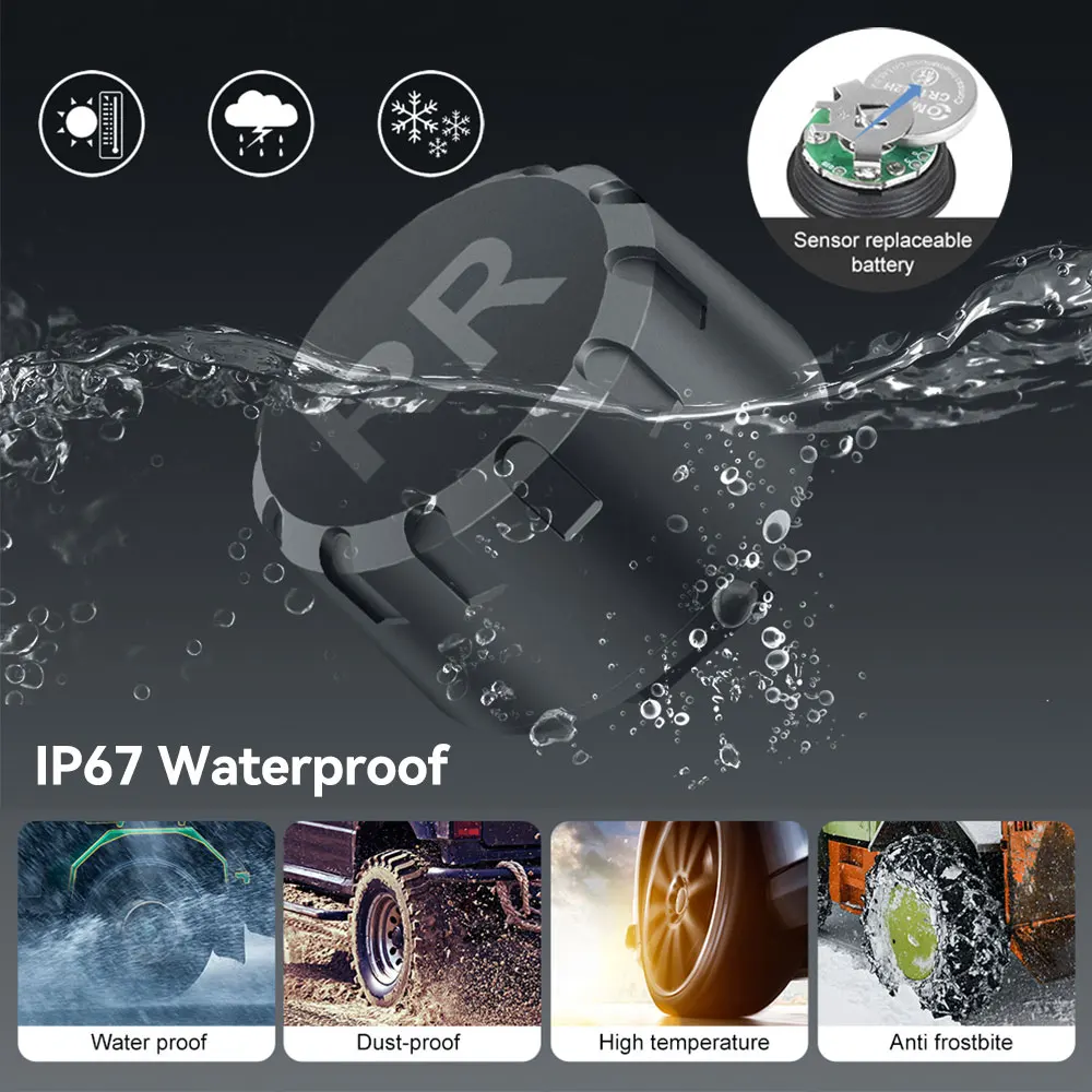 Датчик давления в шинах TPMS для мотоцикла Android внешний датчик Bluetooth Android/IOS