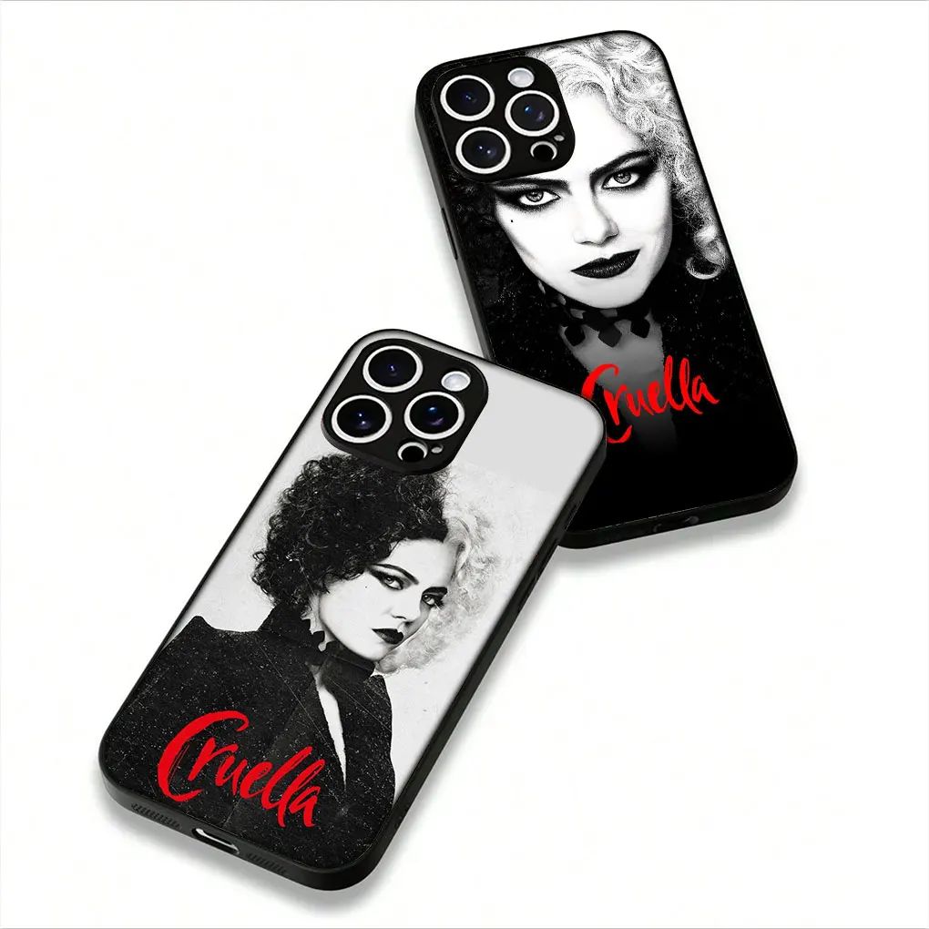 Чехол для телефона Cartoon De Cruellas Vil Motorola Moto Edge 50 30 Fusion 40 neo Ultra Pro G55 G64 G75 G84 G85 G54 G24 G05 G35