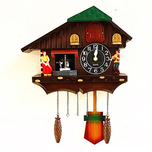 

Large Digital Cuckoo Clock Pendulum Vintage Unique Plastic Wall Watch 3d Luxury Modern Design Orologio Parete Home Decor EB50WC