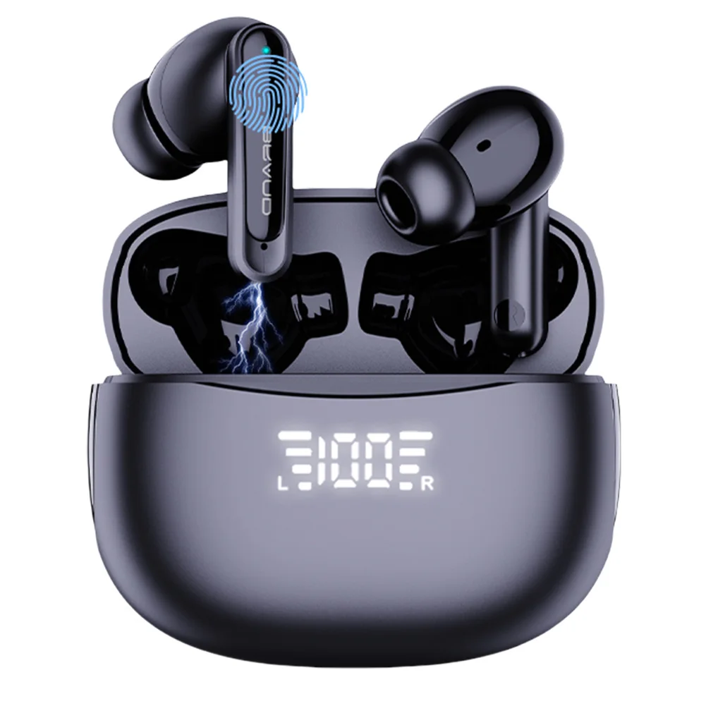 Наушники-вкладыши Bluetooth-совместимые с шумоподавлением TWS