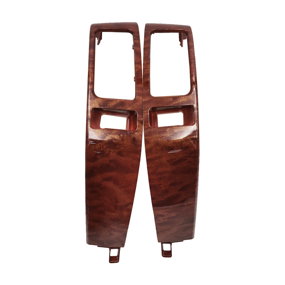 

Car A/C Vents Frame Finish Plate Panel for Toyota Land Cruiser Prado 120 FJ120 Lexus GX470 2003-2009 Dark Walnut