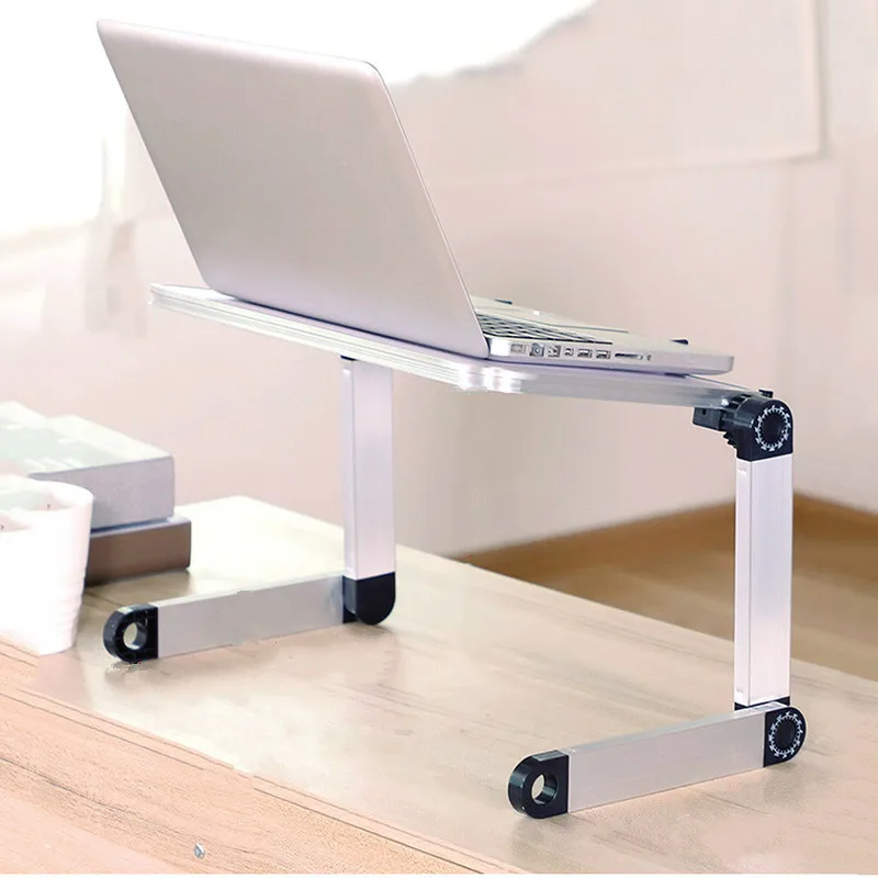 Портативный складной стол из алюминиевого сплава, столик для кровати, эргономичный держатель для ноутбука, ноутбука, компьютера 11-17 дюймов