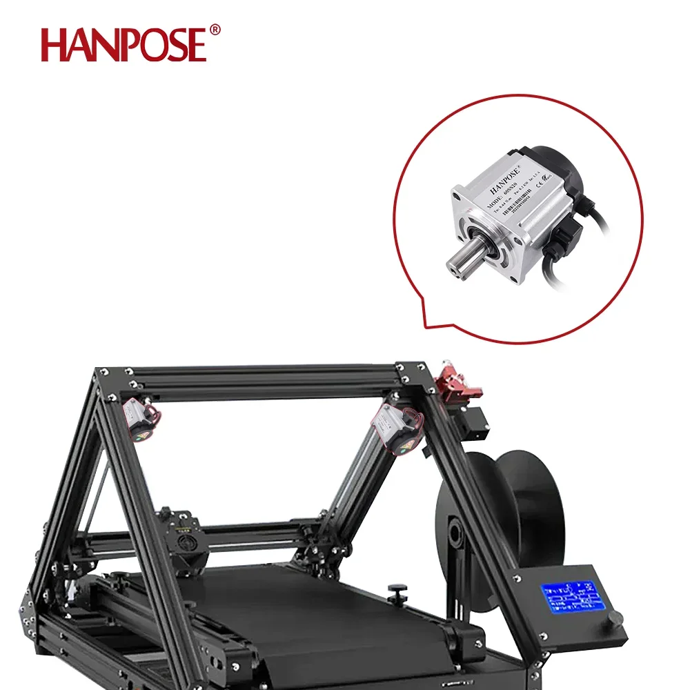 HANPOSE 200 Вт 60SS20 0.64N.m 1.5A 3000-6000 об/мин 60 сервомотор комплект драйвера 3 м кабель для