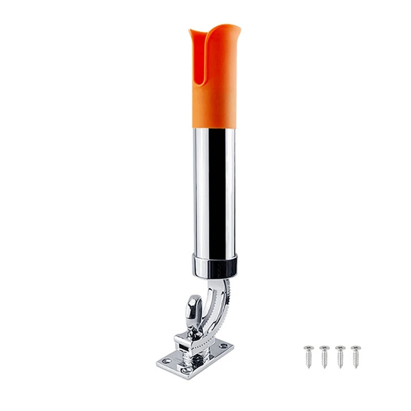 

New Boat 316 Stainless Steel Fishing Rod Holder Deck Mount Adjustable Yacht Rod Pod Boat Accessories Marine