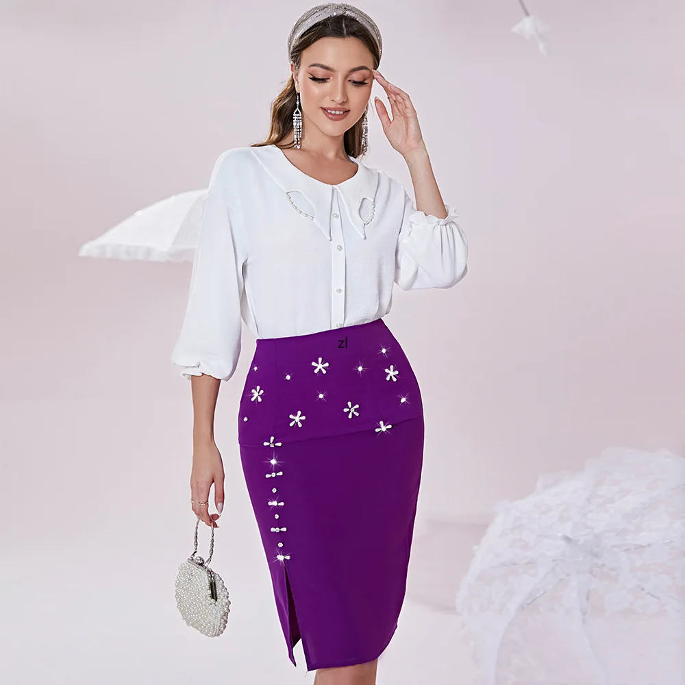 

Abaya Muslim Shirts Women Clothing 3/4 Sleeve Turn Down Collar Tops 2022 Fashion Solid Casual Islam Jalabiya Muslim Blouses Tops