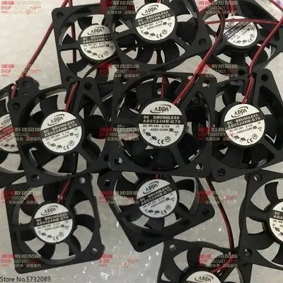 5 шт., ADDA 5010, 24 В, а, 5 см, преобразователь частоты, двухрядный вентилятор