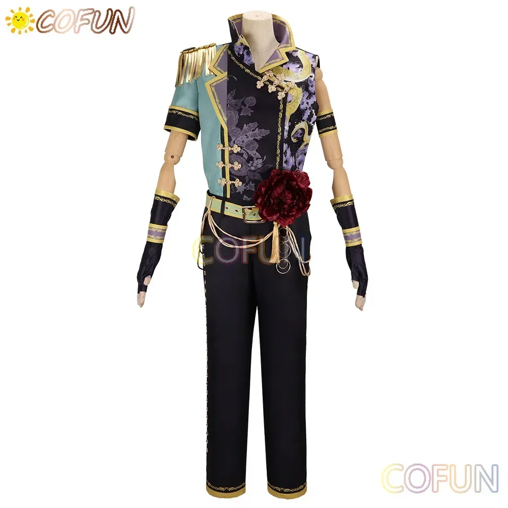 Фото COFUN [по индивидуальному заказу] игра IDOLiSH7 Zool Inumaru Toma косплей костюм наряды на Хэллоуин для женщин и мужчин черный, белый цвет парный костюм №1