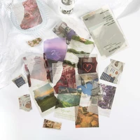 30 pcspack ins aesthetic decorative paper for decorative diy diary album scrapbooking junk journal collage material paper
