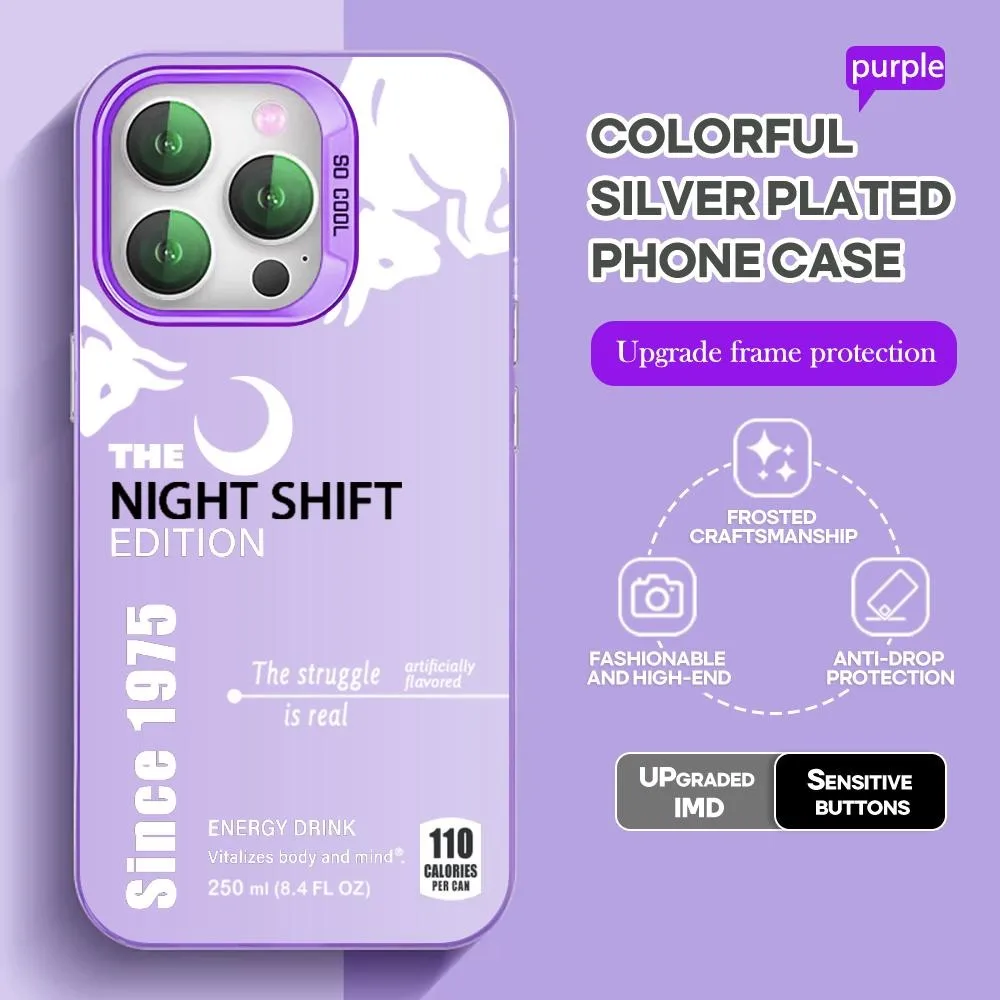 Красочный чехол для телефона черного цвета lMDColor Silver Shell для lPhone 16, 16e, 15, 14, 13, 12, 11 Pro Max Plus R-RedE inB-B-Bulles с 1975 г. (art.: 3920d070ef211) - 3920d070ef211