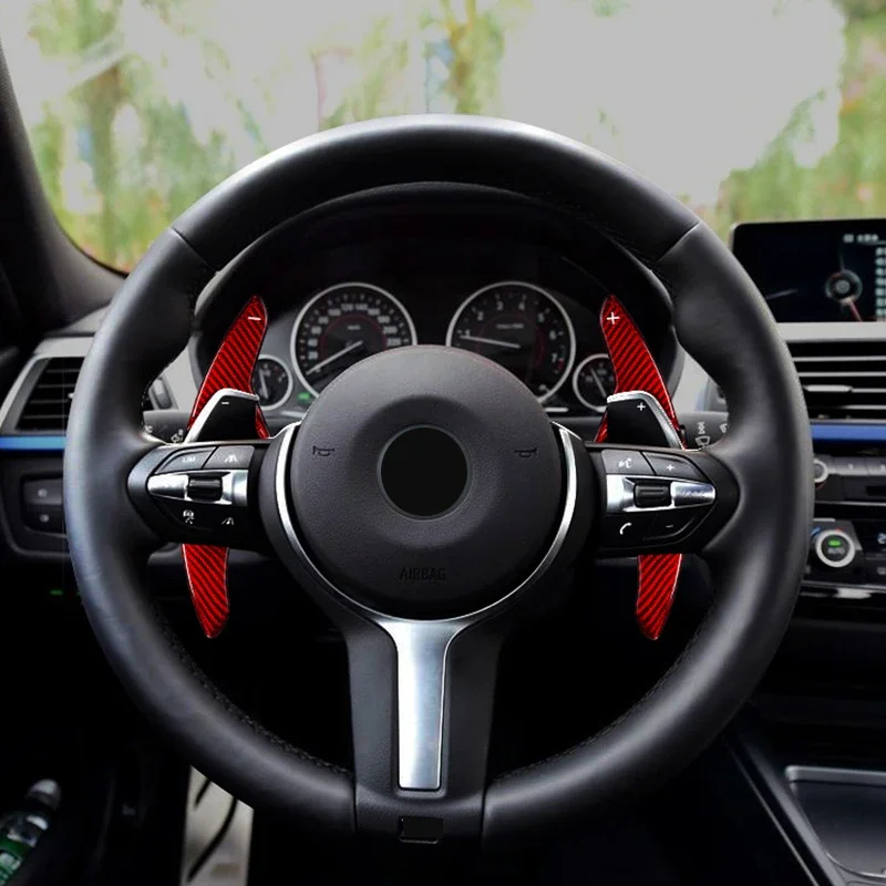 Кованое углеродное волокно автомобильный интерьер рулевое колесо лепестки