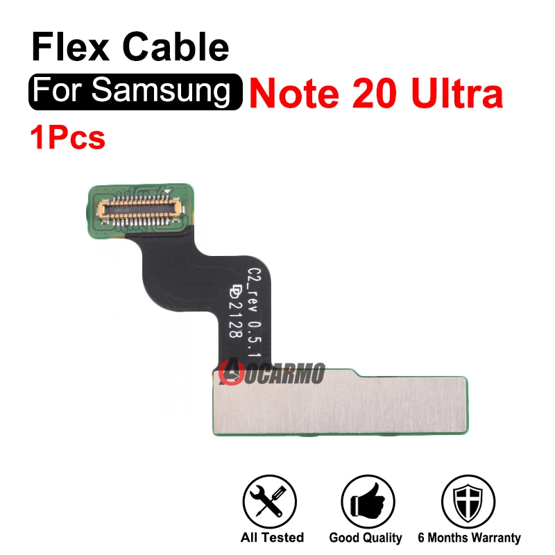 1Pcs For Samsung Galaxy Note 20 Ultra 20U Flash Light Sensor Flex Cable Replacement Parts