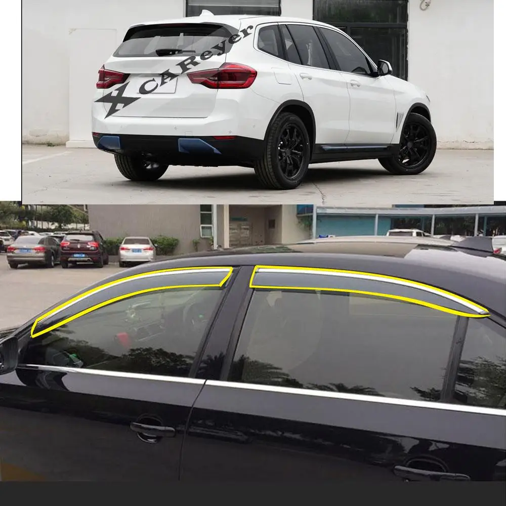 

Стикер для кузова автомобиля, пластиковое оконное стекло, ветрозащитный козырек, защита от дождя/солнца, дыма, запчасти для вентиляционных ...