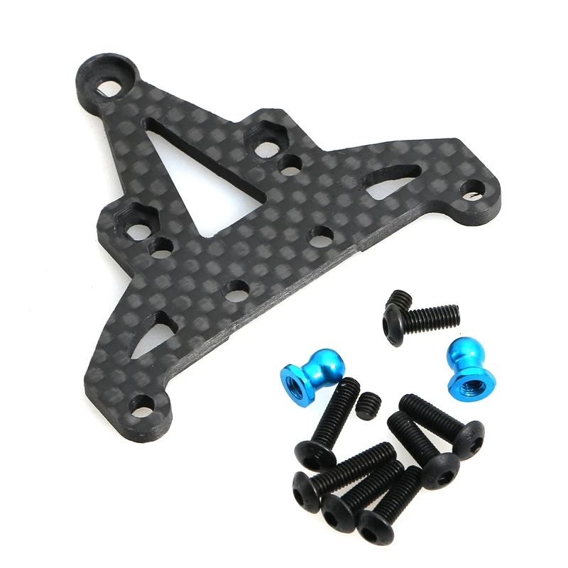 

Model Remote Control Car Front Gearbox Mount 1/10 For TAMIYA Tamiya XV01 Carbon Fiber Front Wave Box Fixing Seat LY28