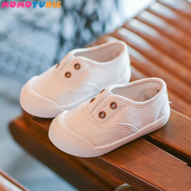 Baby kids shoes for girl children canvas boys 2018 new spring summer girls sneakers white fashion toddler | Детская одежда и обувь
