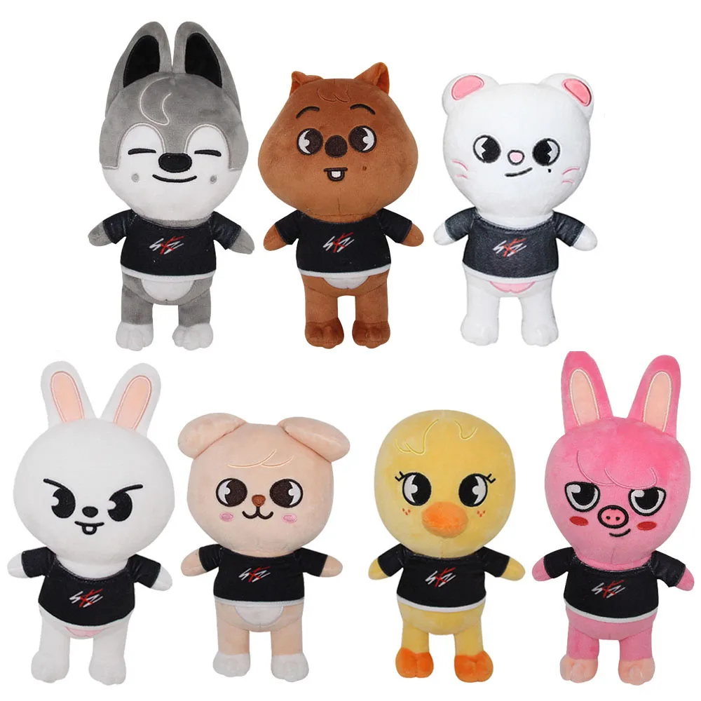 

Skzoo Plush Toys Stray Kids Cartoon Stuffed 20cm Animal Plushies Doll Kawaii Bbokari Companion for Kids Adults Gift Skzoo Toy