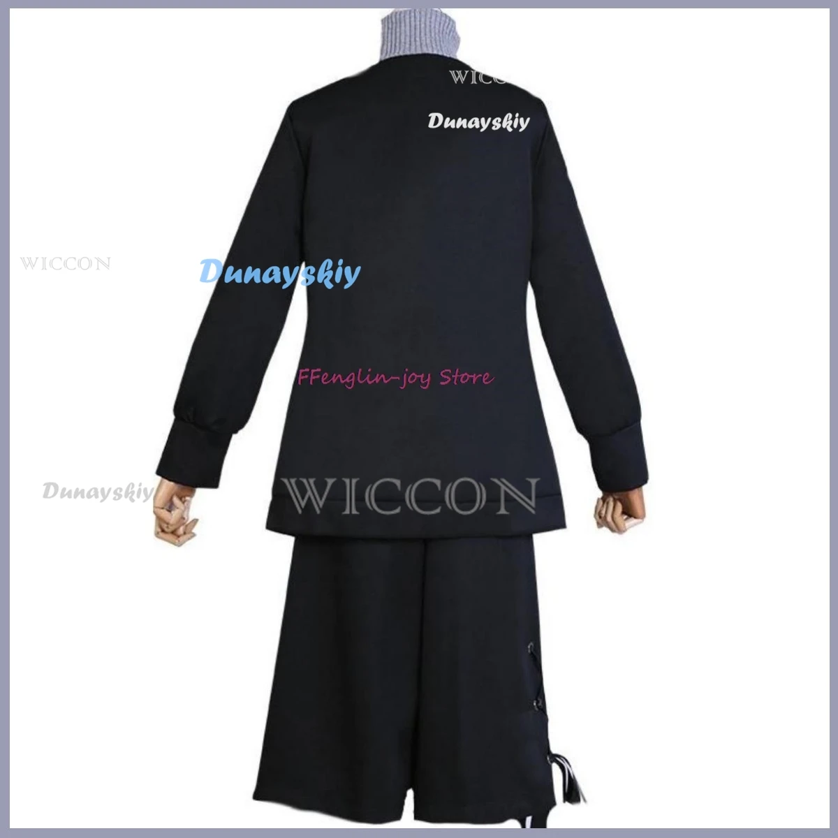 Костюм для косплея аниме Виртуальный ютуберь зимний костюм канаканы Knkn из парика