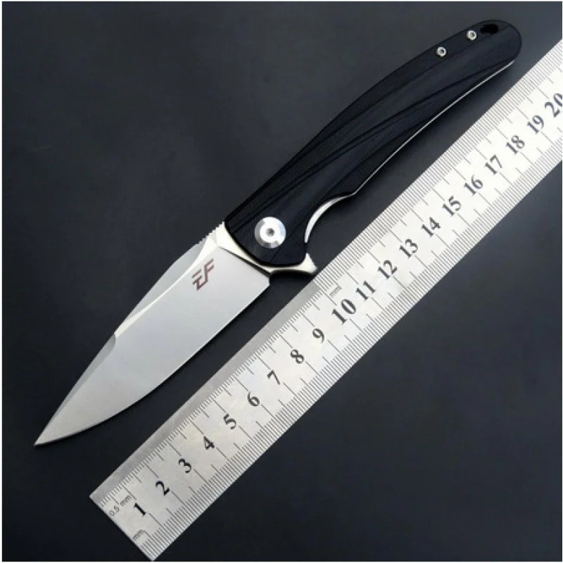 

EF957 Folding Knife D2 Blade G10 Handle Pocket Tactical Knife Hunting Camping Outdoor EDC Tools