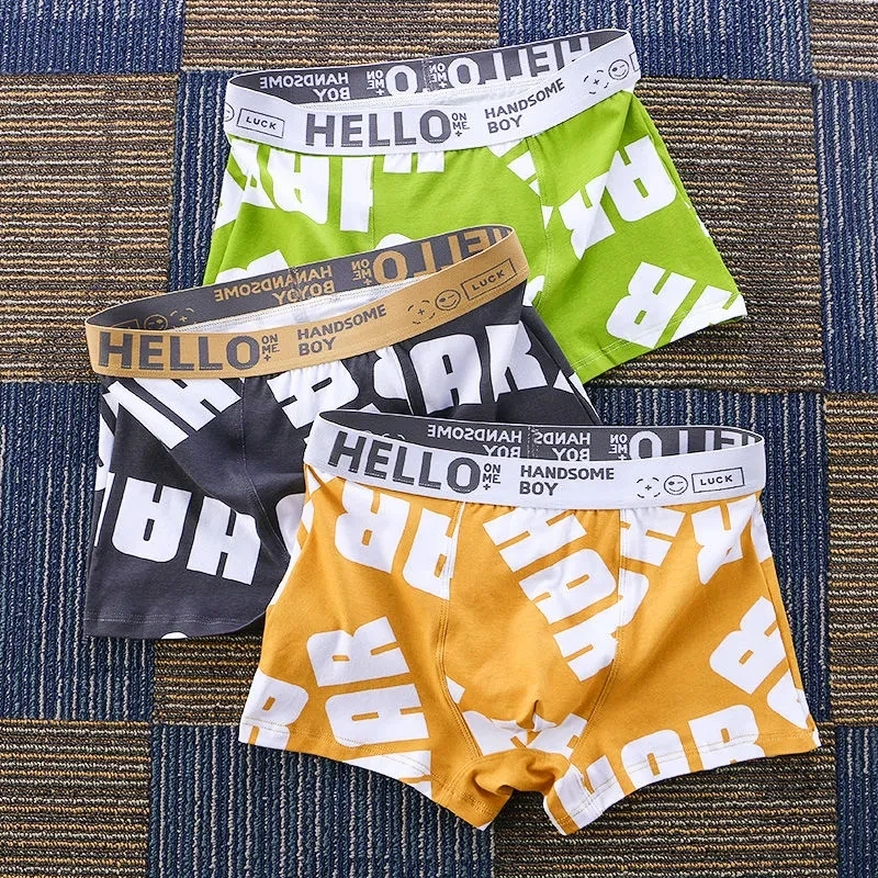 Men's Panties Men's Underwear Men Boxers Comfortable Soft Pure Cotton Breathable Man's Underpant New Loose Style Free Shipping