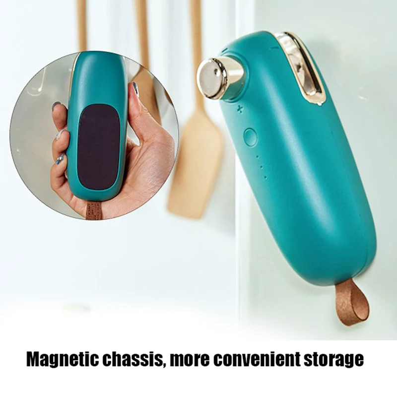 

Portable Bag Clips Electric Heating Plastic Sealing Packing Capper Usb Machine