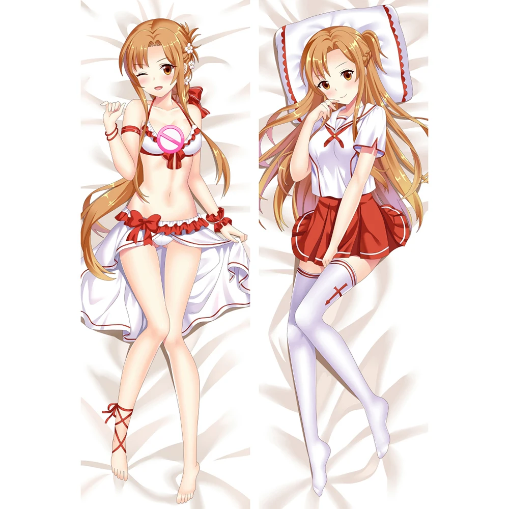 

Декоративная подушка для тела Yuuki Asuna Dakimakura, 50x180 см
