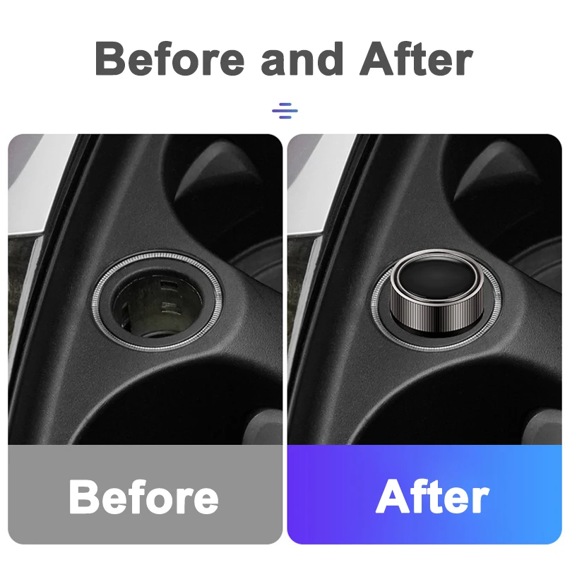 Металлический автомобильный прикуриватель декоративный чехол пылезащитный для