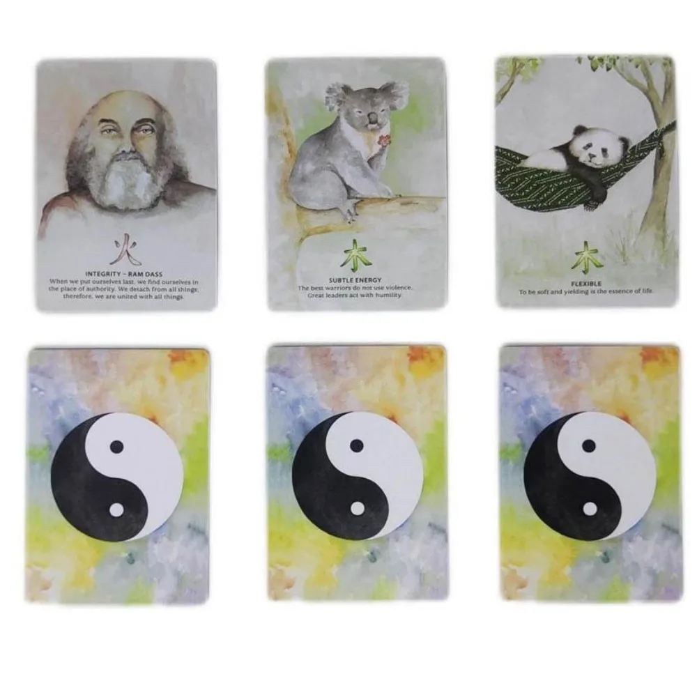 Карточная игра Таро-Оракл Nature Quest 10 4*7 3 см